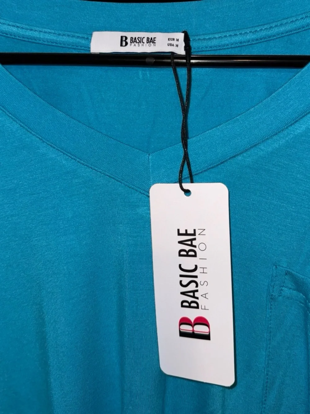 Basic Bae Full Size V-Neck Long Sleeve Top